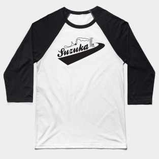 Suzuka Race Circuit 130R Baseball T-Shirt